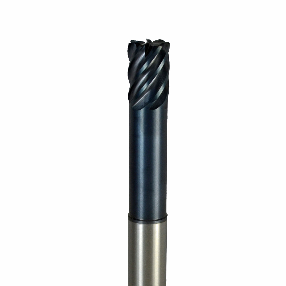 Onsrud EMC700271 Solid Carbide end mill 7FL 1/1 x 1-1/4 x 5 OAL 0.190 CR For ISO S, ISO M, Titanium, Stainless Steel, 1/1 Shank, ESG Coated