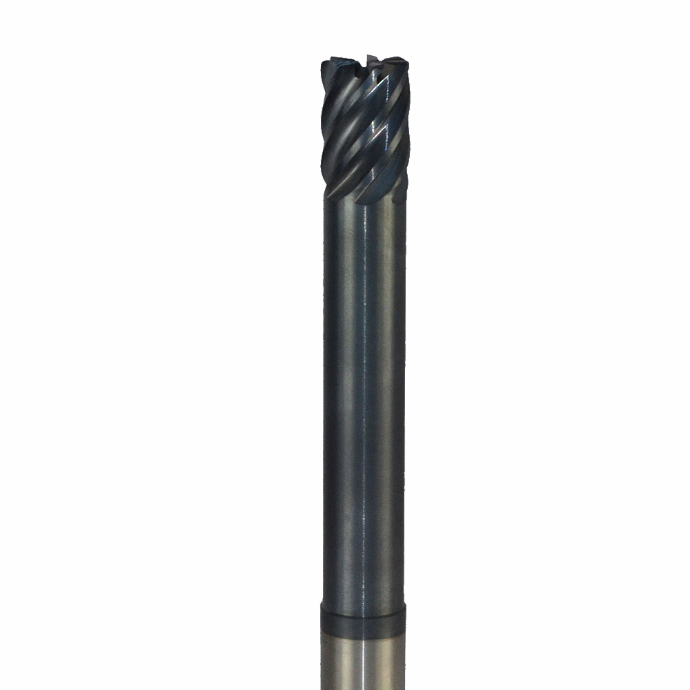 Onsrud EMC700329 Solid Carbide end mill 7FL 1/1 x 1-1/4 x 5 OAL 0.250 CR For ISO S, ISO M, Titanium, Stainless Steel, 1/1 Shank, ESG Coated