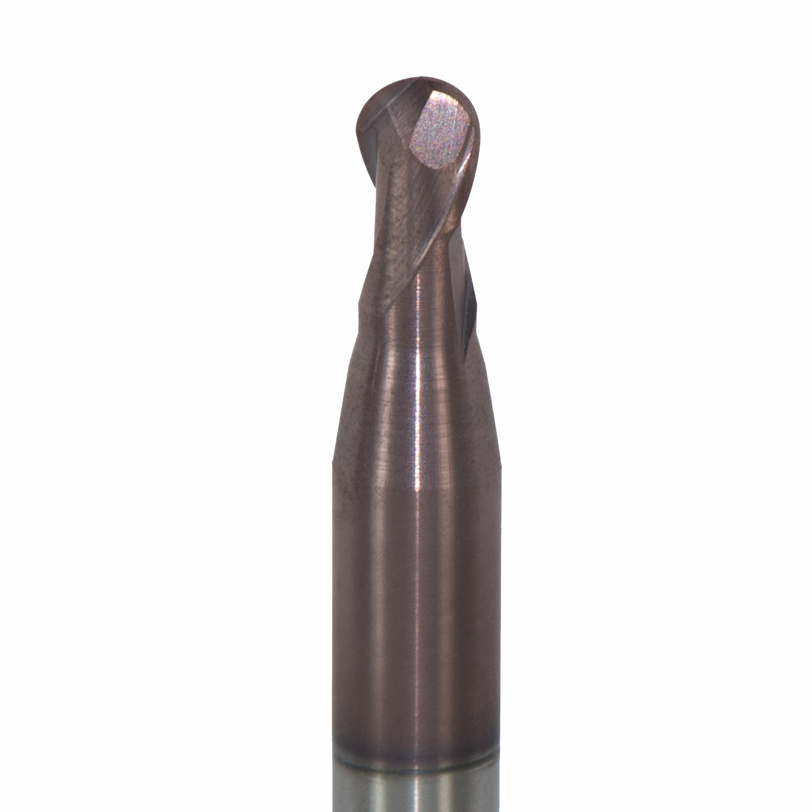 Onsrud MDR2641039 Solid Carbide end mill 2FL 3/16 x 3/16 x 3 OAL Ball CR For ISO P, Mold & Die Steel, 1/4 Shank, ESR Coated
