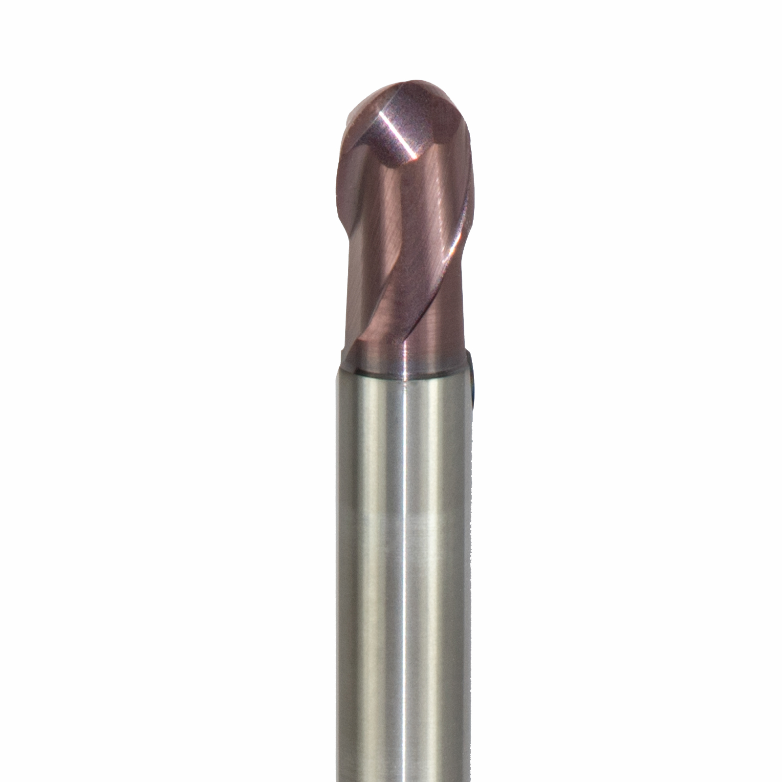 Onsrud MDR2641040 Solid Carbide end mill 2FL 1/4 x 1/4 x 3-1/2 OAL Ball CR For ISO P, Mold & Die Steel, 1/4 Shank, ESR Coated