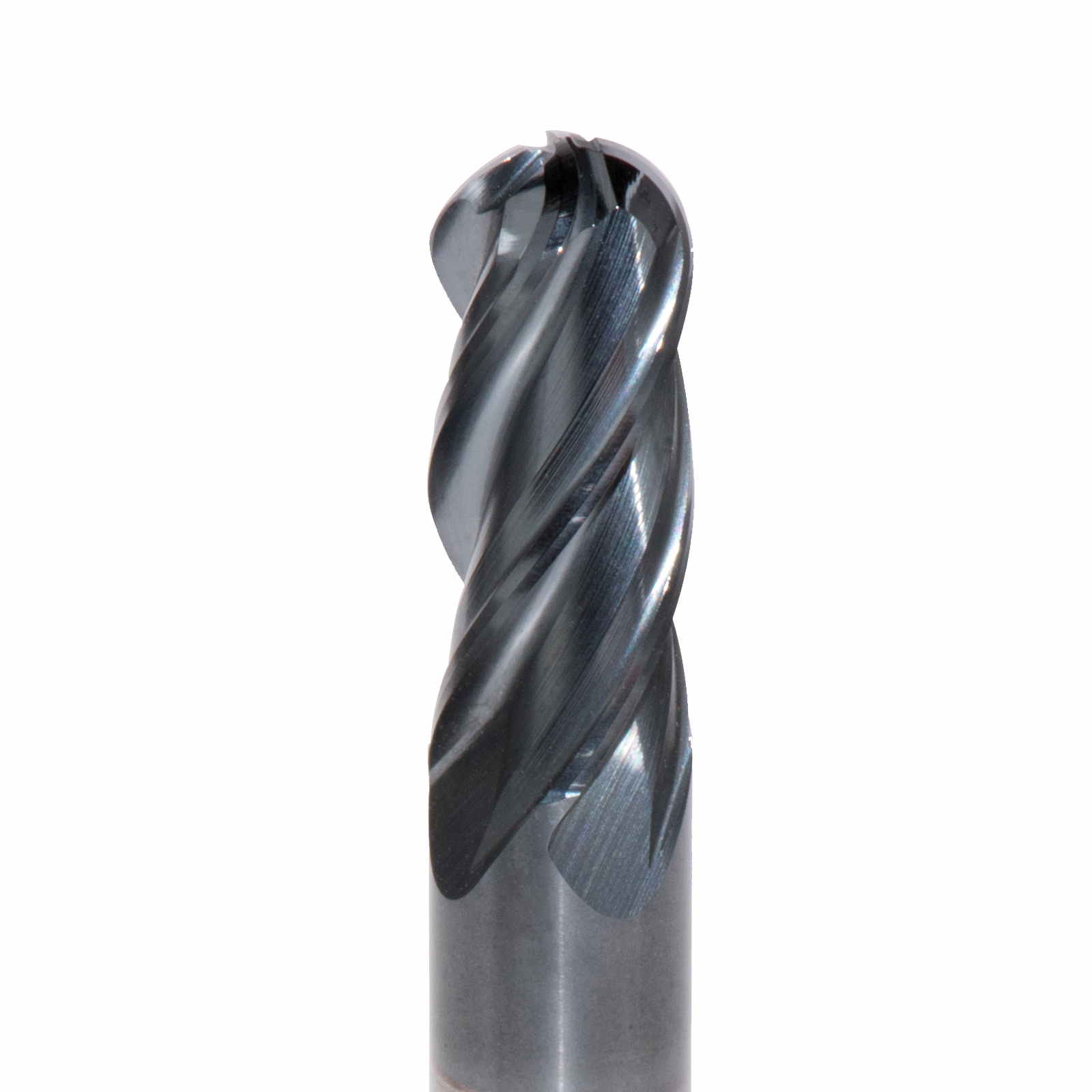Onsrud MXB2650519 Solid Carbide end mill 4FL 3/8 x 7/8 x 3 OAL Ball CR For ISO S, ISO M, ISO P, Titanium, Stainless Steel, Steel, 3/8 Shank, ESG Coated