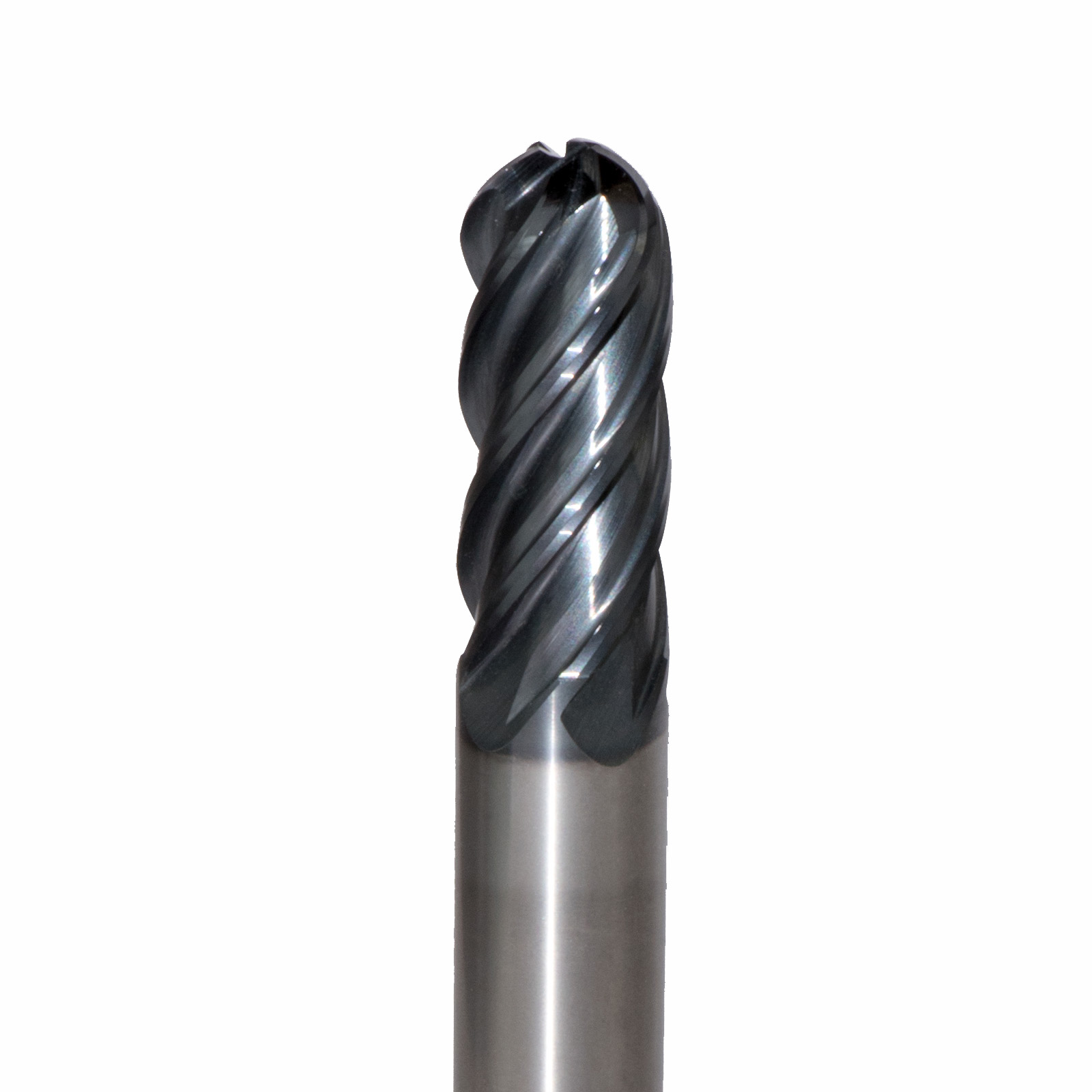 Onsrud MXB2650548W Solid Carbide end mill 5FL 3/8 x 7/8 x 3 OAL Ball CR For ISO S, ISO M, ISO P, Titanium, Stainless Steel, Steel, 3/8 Shank, ESG Coated