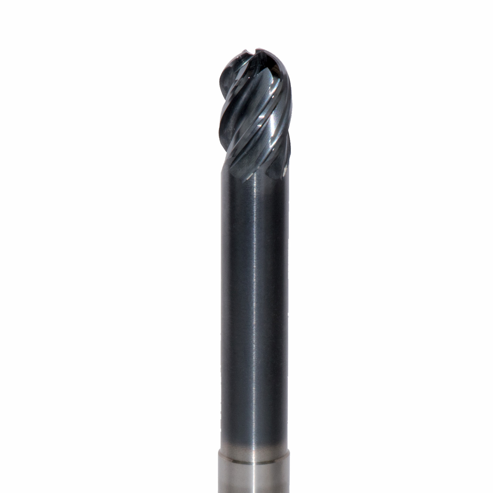 Onsrud MXB2650550 Solid Carbide end mill 5FL 3/8 x 1/2 x 4 OAL Ball CR For ISO S, ISO M, ISO P, Titanium, Stainless Steel, Steel, 3/8 Shank, ESG Coated