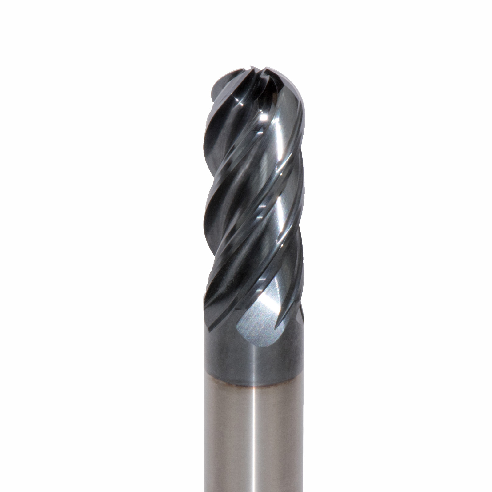 Onsrud MXB2650552W Solid Carbide end mill 5FL 1/2 x 1-1/8 x 3 OAL Ball CR For ISO S, ISO M, ISO P, Titanium, Stainless Steel, Steel, 1/2 Shank, ESG Coated