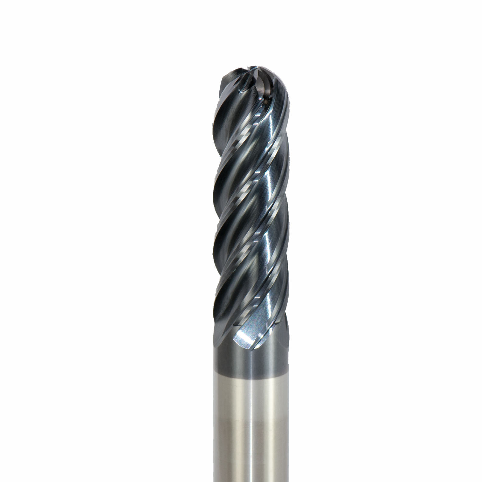 Onsrud MXB2650553W Solid Carbide end mill 5FL 1/2 x 1-5/8 x 4 OAL Ball CR For ISO S, ISO M, ISO P, Titanium, Stainless Steel, Steel, 1/2 Shank, ESG Coated