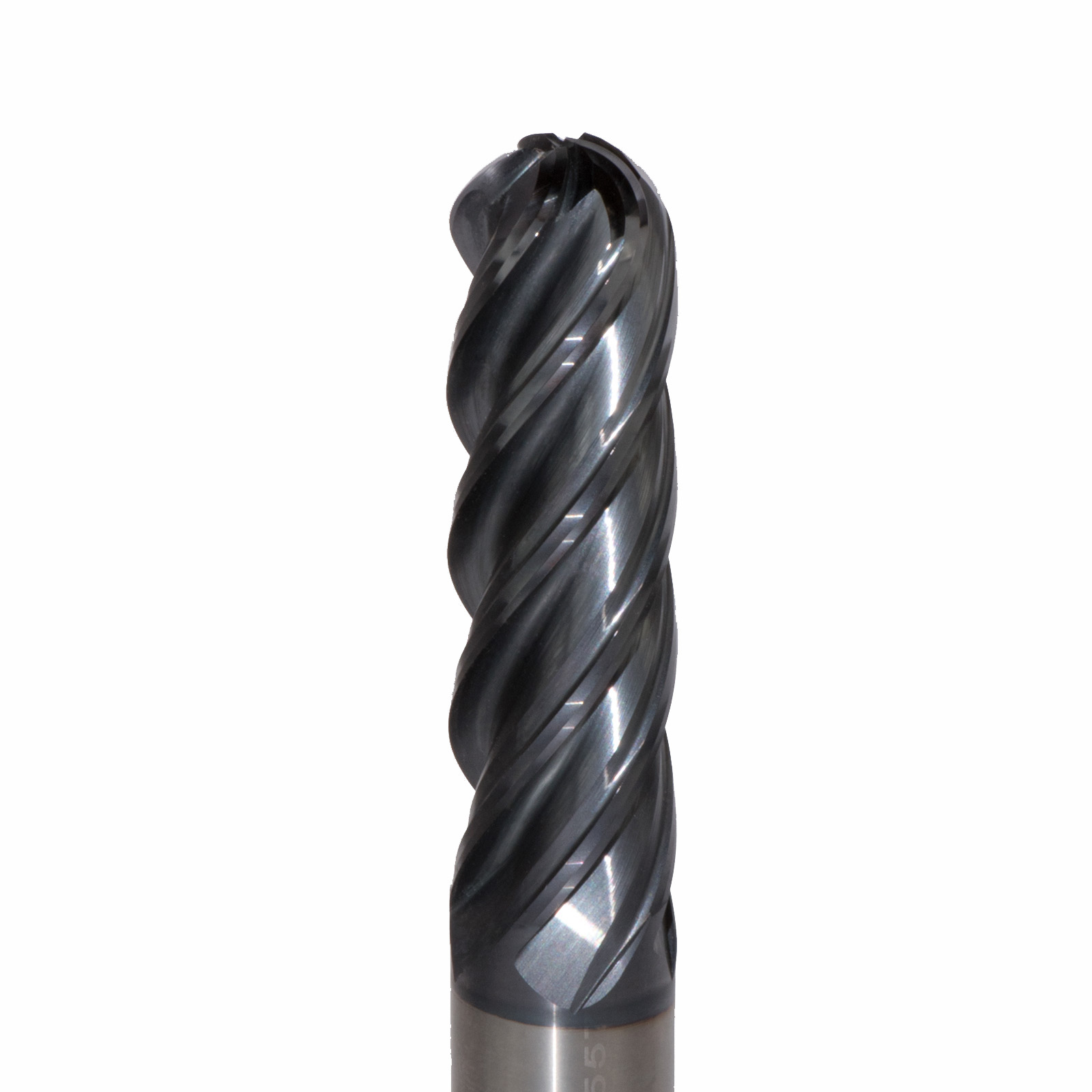Onsrud MXB2650557 Solid Carbide end mill 5FL 5/8 x 2-1/8 x 4 OAL Ball CR For ISO S, ISO M, ISO P, Titanium, Stainless Steel, Steel, 5/8 Shank, ESG Coated