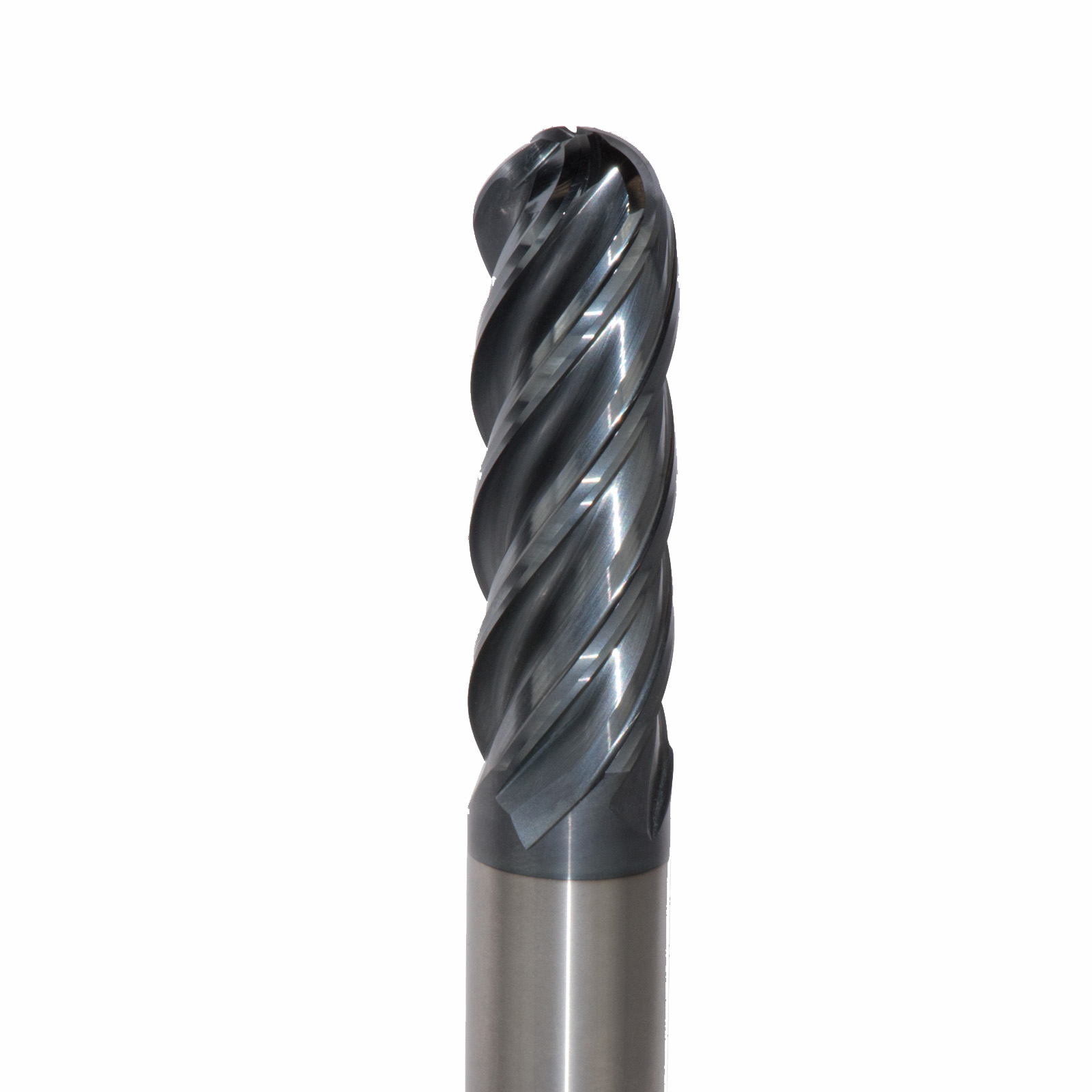 Onsrud MXB2650560W Solid Carbide end mill 5FL 3/4 x 1-5/8 x 4 OAL Ball CR For ISO S, ISO M, ISO P, Titanium, Stainless Steel, Steel, 3/4 Shank, ESG Coated