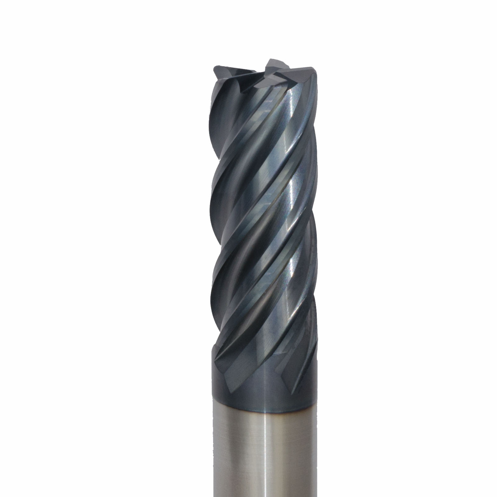 Onsrud MXQ2650126W Solid Carbide end mill 5FL 1/2 x 1-1/4 x 3 OAL 0.060 CR For ISO S, ISO M, ISO P, Titanium, Stainless Steel, Steel, 1/2 Shank, ESG Coated