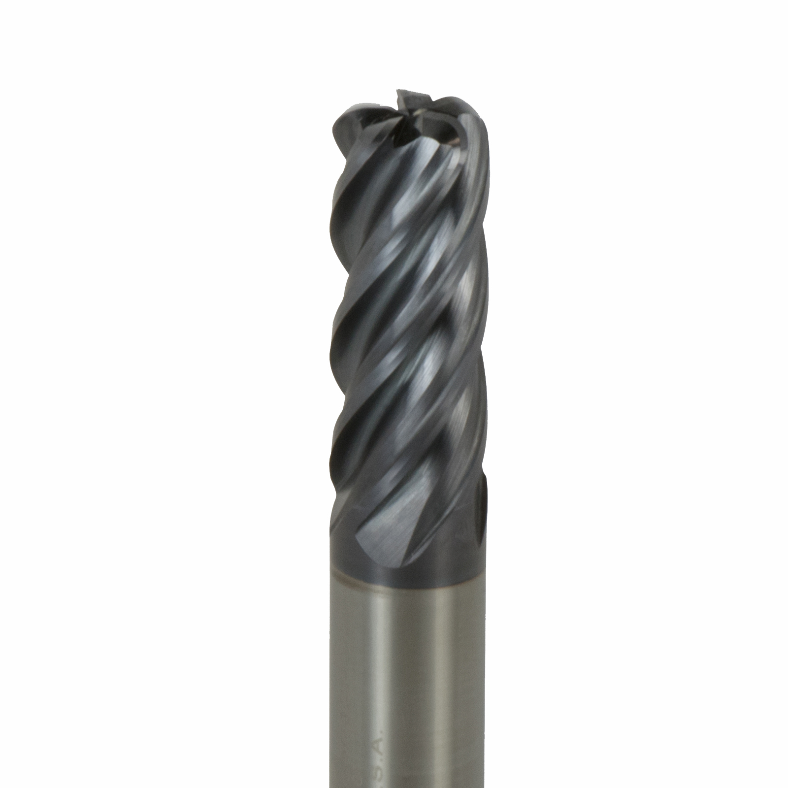 Onsrud MXQ2650128W Solid Carbide end mill 5FL 1/2 x 1-1/4 x 3 OAL 0.120 CR For ISO S, ISO M, ISO P, Titanium, Stainless Steel, Steel, 1/2 Shank, ESG Coated