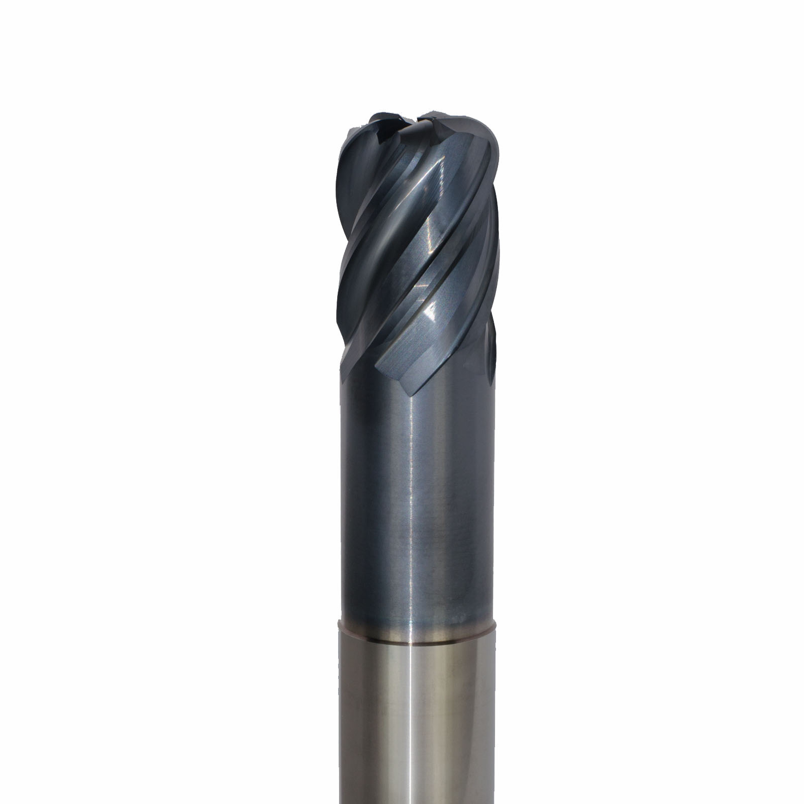 Onsrud MXQ2650214 Solid Carbide end mill 5FL 1/1 x 1-1/4 x 7 OAL 0.090 CR For ISO S, ISO M, ISO P, Titanium, Stainless Steel, Steel, 1/1 Shank, ESG Coated