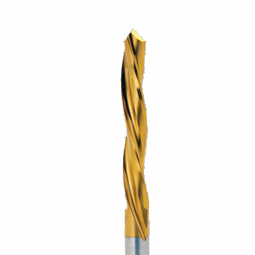 Onsrud TIN1575 HSS router 3FL 1/2 x 3 x 6 OAL For Metal Clad Doors, Fiberglass Doors, 1/2 Shank, TiN Coated
