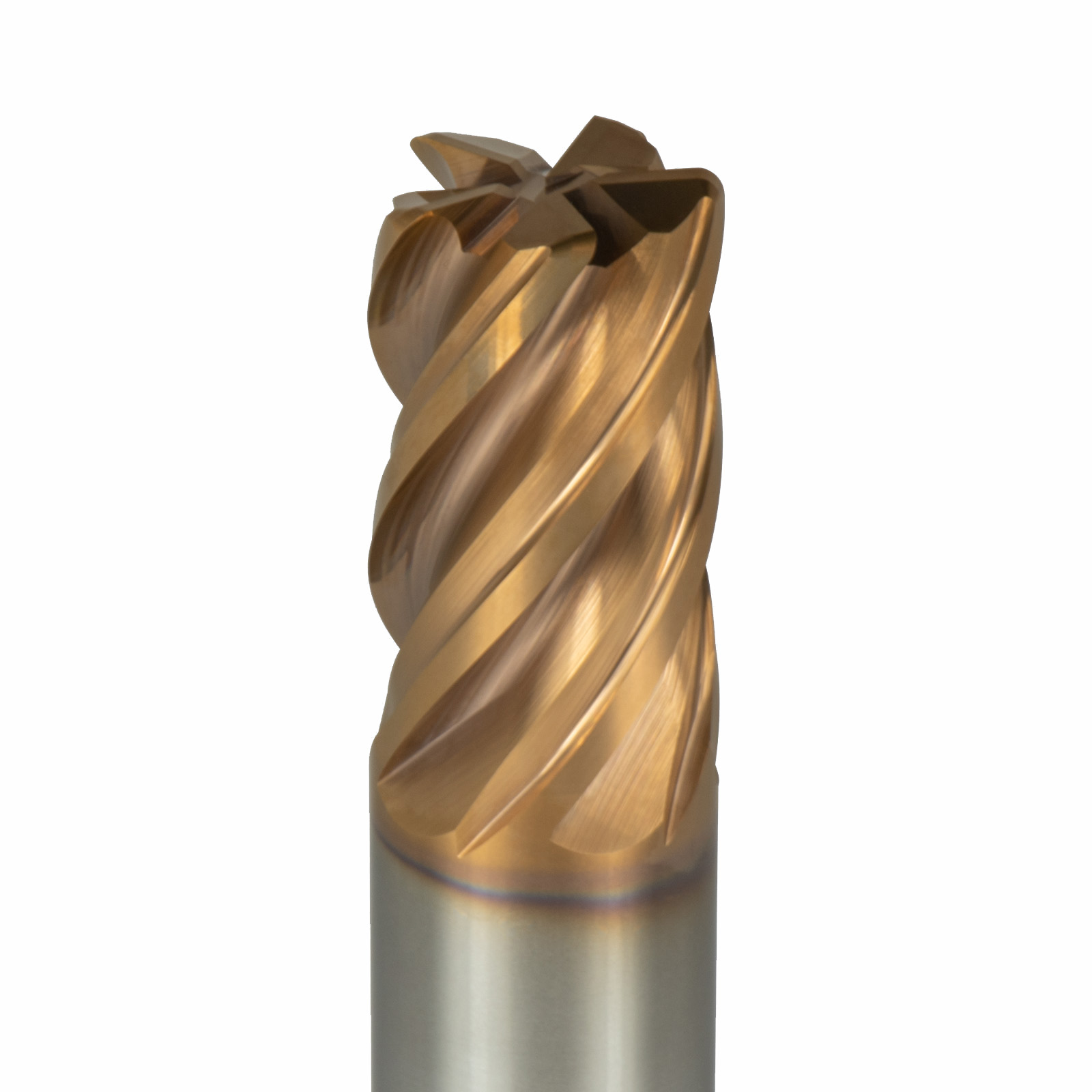 Onsrud TRX2650056 Solid Carbide end mill 5FL 3/4 x 1-1/8 x 3 OAL 0.060 CR, 3/4 Shank,  Coated