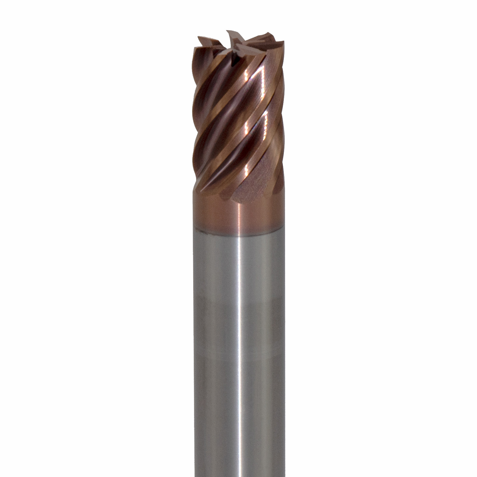 Onsrud HXR2650000 Solid Carbide end mill 7FL 3/8 x 1/2 x 2-1/2 OAL Square CR For ISO S, Nickel Based Alloys, 3/8 Shank, ESR Coated