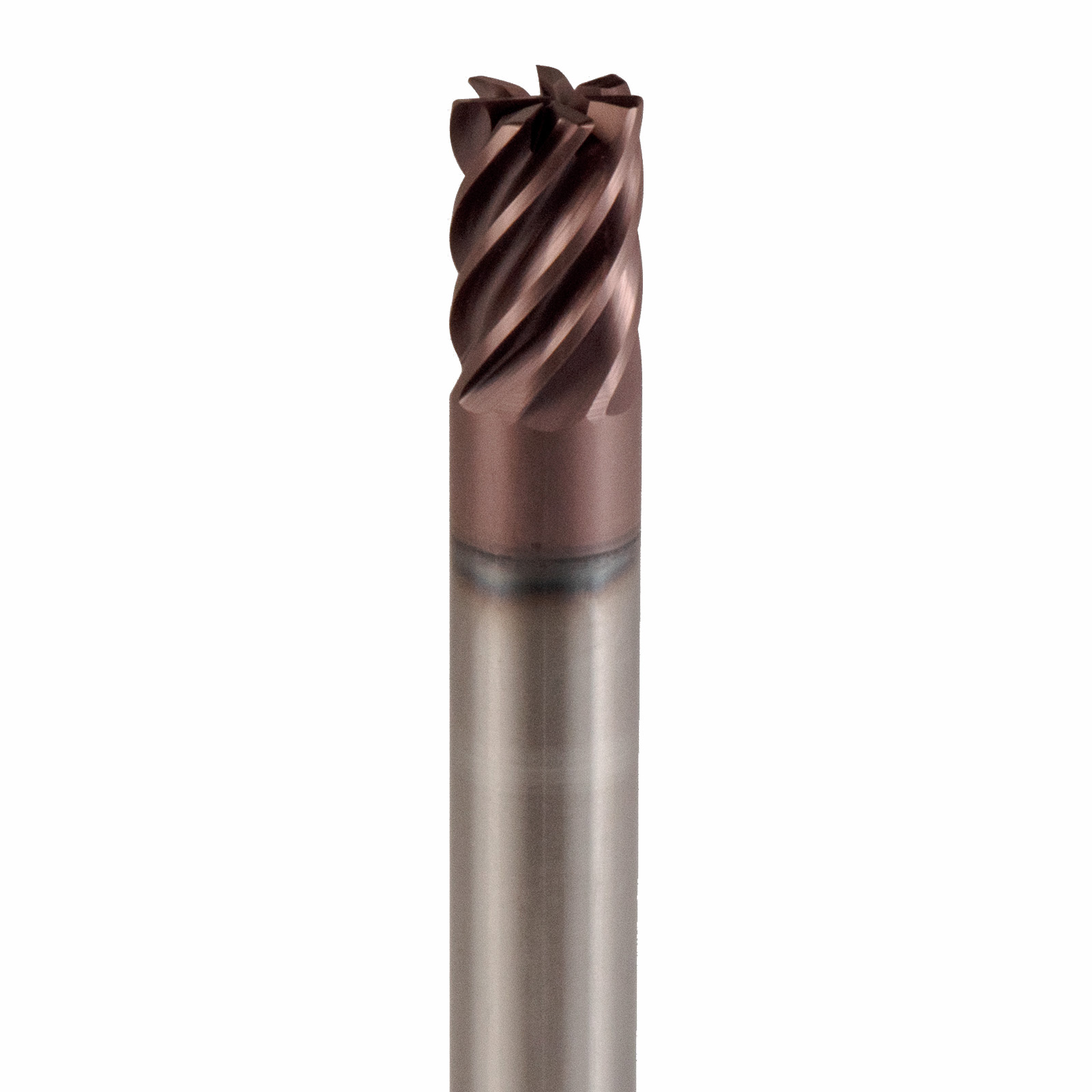 Onsrud HXR2650001 Solid Carbide end mill 7FL 3/8 x 1/2 x 2-1/2 OAL 0.015 CR For ISO S, Nickel Based Alloys, 3/8 Shank, ESR Coated