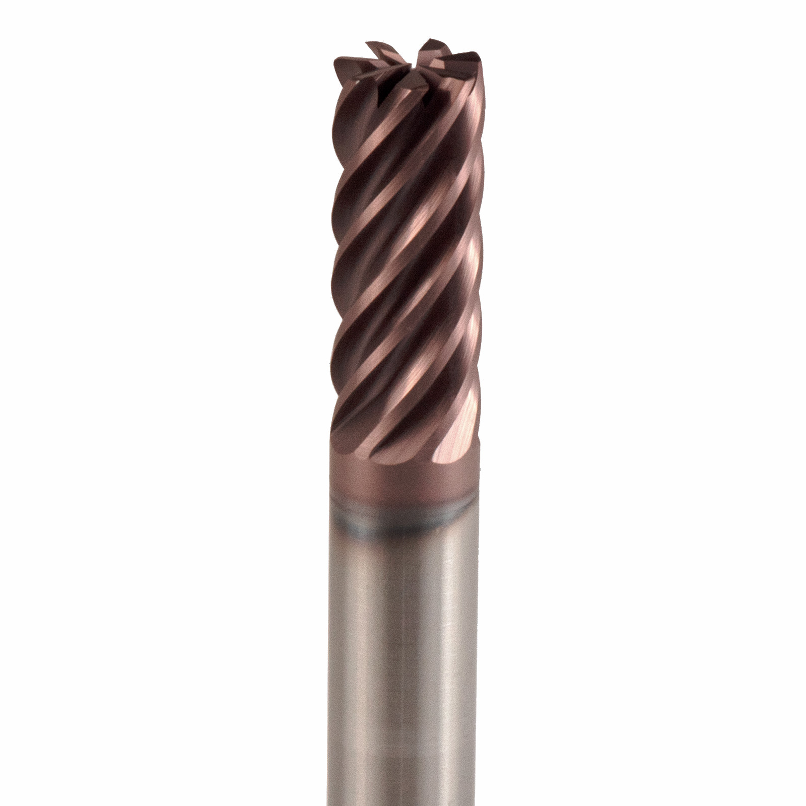 Onsrud HXR2650003 Solid Carbide end mill 7FL 3/8 x 7/8 x 2-1/2 OAL 0.015 CR For ISO S, Nickel Based Alloys, 3/8 Shank, ESR Coated