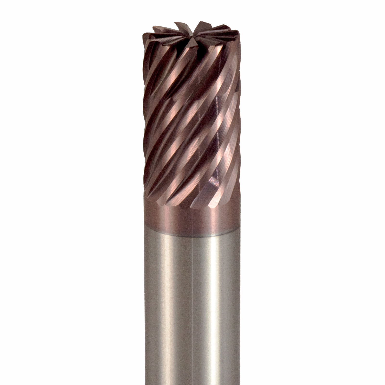 Onsrud HXR2650025 Solid Carbide end mill 11FL 3/4 x 1-1/8 x 3 OAL 0.030 CR For ISO S, Nickel Based Alloys, 3/4 Shank, ESR Coated