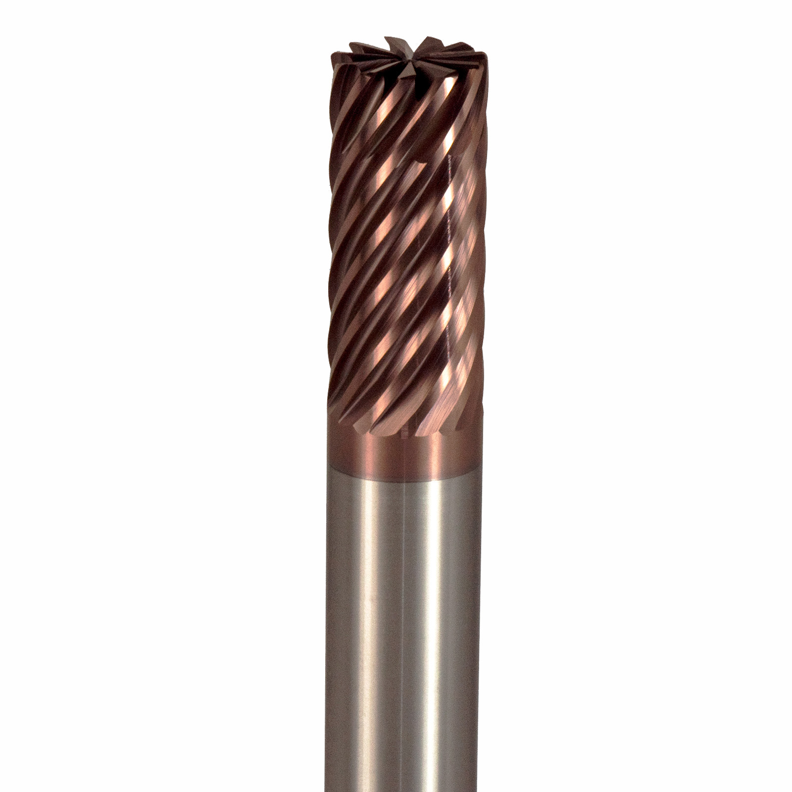 Onsrud HXR2650027 Solid Carbide end mill 11FL 3/4 x 1-5/8 x 4 OAL 0.030 CR For ISO S, Nickel Based Alloys, 3/4 Shank, ESR Coated