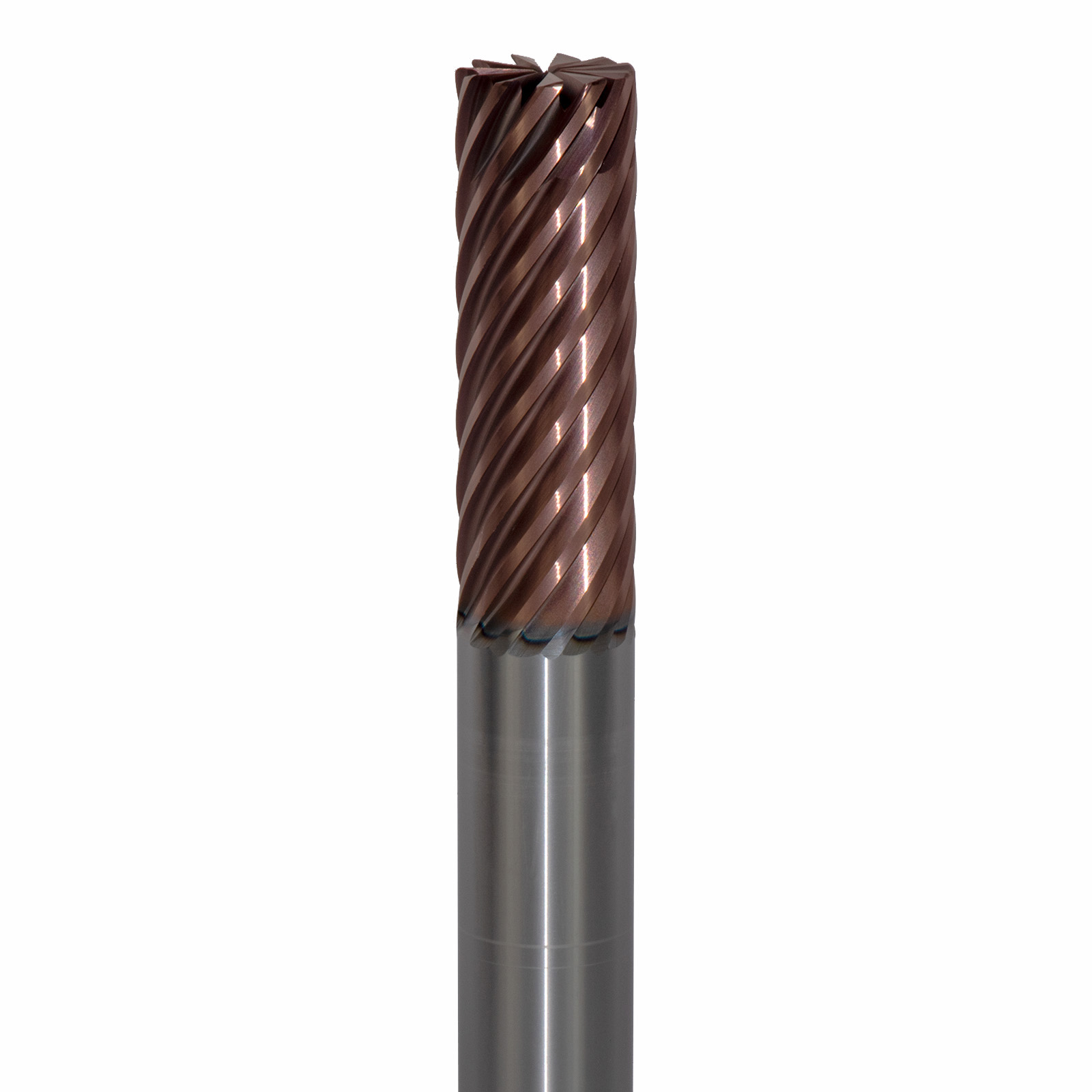 Onsrud HXR2650030 Solid Carbide end mill 11FL 3/4 x 2-1/4 x 5 OAL 0.030 CR For ISO S, Nickel Based Alloys, 3/4 Shank, ESR Coated