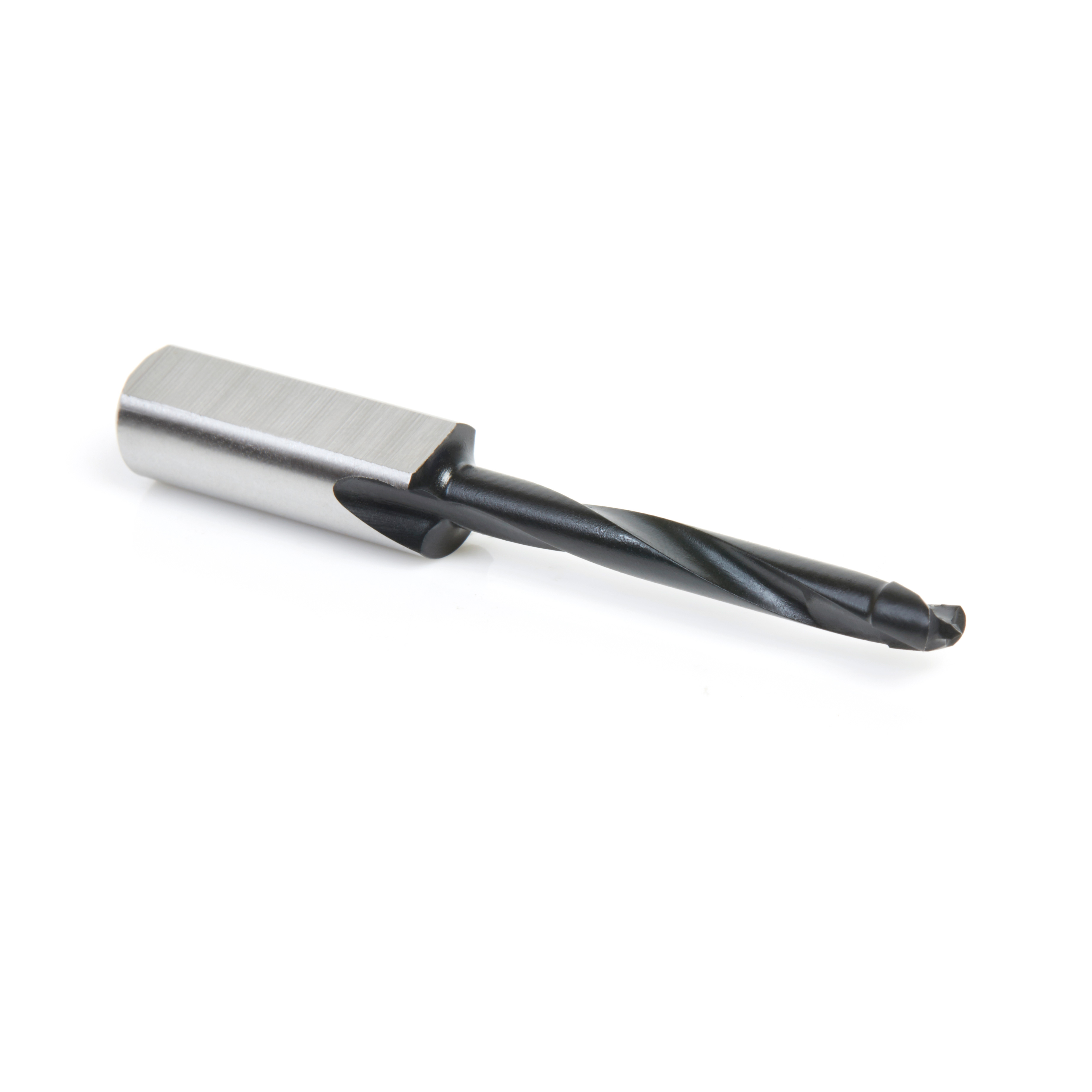 Amana 206005 High Performance Ditec, Carbide Tipped Brad Point Boring Bit R/H 5mm Dia x 70mm Long x 10mm Shank