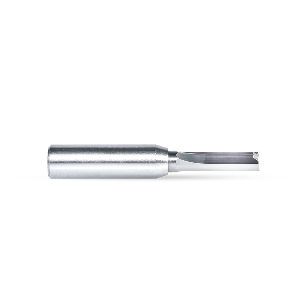Amana 45186-3 In-Presta, 3 Flute Solid Carbide (Brazed To Steel Shank) Straight Plunge High Production 5/16 Dia x 1-1/8 Inch x 1/2 Shank