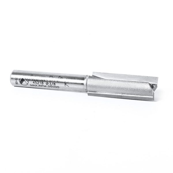 Amana 45218 Carbide Tipped Straight Plunge High Production 3/8 Dia x 1 Inch x 1/4 Shank