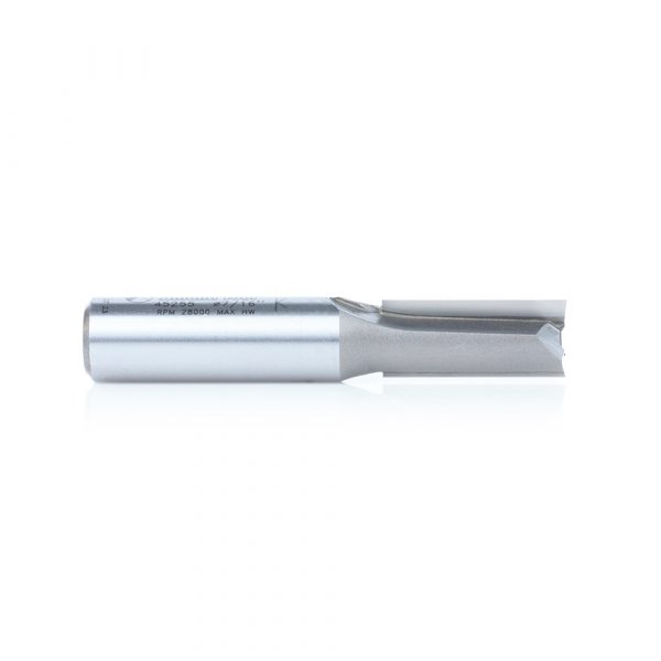 Amana 45255 Carbide Tipped Straight Plunge High Production 11mm Dia x 25mm x 12mm Shank