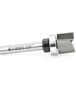 Amana 45469 Carbide Tipped Straight Plunge .615 Dia x 1/2 x 1/4 Inch Shank with Upper BB