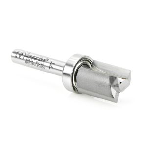 Amana 45479 Carbide Tipped Straight Plunge 9/16 Dia x 3/4 x 1/4 Inch Shank with Upper BB