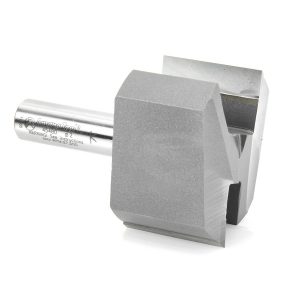 Amana 45480 Carbide Tipped Straight Plunge High Production 2 Dia x 1-1/4 x 1/2 Inch Shank