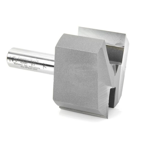 Amana 45480 Carbide Tipped Straight Plunge High Production 2 Dia x 1-1/4 x 1/2 Inch Shank