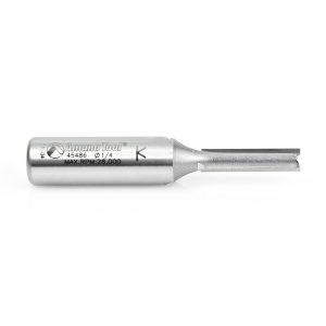 Amana 45486 Carbide Tipped Straight Plunge 1/4 Dia x 1 Inch x 1/2 Shank