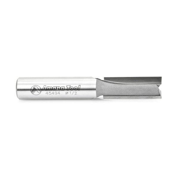 Amana 45494 Carbide Tipped Leigh Straight Plunge 1/2 Dia x 1-1/4 x 1/2 Inch Shank