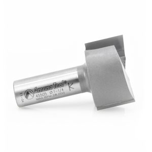 Amana 45505 Carbide Tipped Mortising 1-1/4 Dia x 3/4 x 1/2 Inch Shank