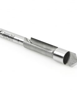 Amana 45507 Carbide Tipped Panel Pilot Concave Grind 3/8 Dia x 1 Inch x 1/4 Shank Single Flute