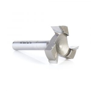 Amana 45522 Carbide Tipped Spoilboard Surfacing, Rabbeting, Flycutter, Slab Leveler, Surface Planer & Flattening 1 Dia x 1/4 x 1/4 Inch Shank Router Bit