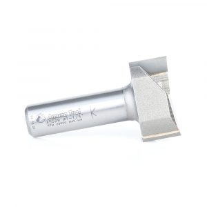 Amana 45529 Carbide Tipped Spoilboard Surfacing, Rabbeting, Flycutter, Slab Leveler, Surface Planer & Flattening 1-1/4 Dia x 9/16 x 1/2 Inch Shank Router Bit