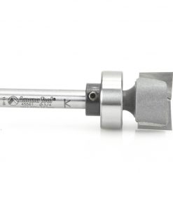 Amana 45561 Carbide Tipped Bottom Cleaning 3/4 Dia x 7/16 x 1/4 Inch Shank with Upper BB & Upshear Design