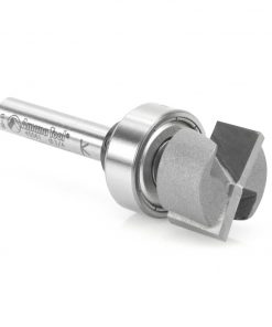 Amana 45561 Carbide Tipped Bottom Cleaning 3/4 Dia x 7/16 x 1/4 Inch Shank with Upper BB & Upshear Design