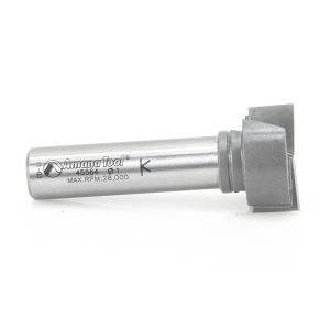 Amana 45564 Carbide Tipped Bottom Cleaning / Spoilboard 1 Dia x 7/16 x 1/2 Inch Shank Upshear Design