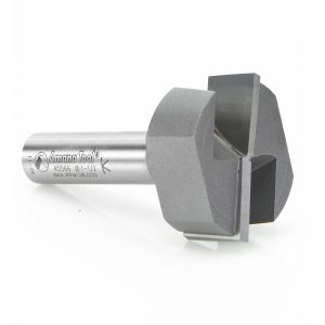 Amana 45566 Carbide Tipped Bottom Cleaning / Spoilboard 1-1/2 Dia x 5/8 x 1/2 Inch Shank Upshear Design