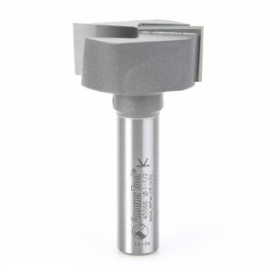 Amana 45566 Carbide Tipped Bottom Cleaning / Spoilboard 1-1/2 Dia x 5/8 x 1/2 Inch Shank Upshear Design