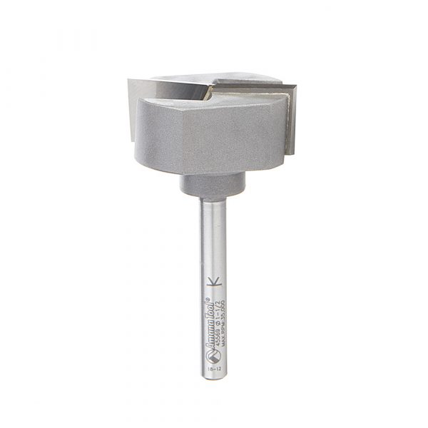 Amana 45569 Carbide Tipped Bottom Cleaning / Spoilboard 1-1/2 Dia x 5/8 x 1/4 Inch Shank Upshear Design