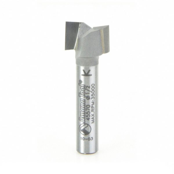 Amana 45570 Carbide Tipped Mortising 1/2 Dia x 5/16 x 1/4 Inch Shank