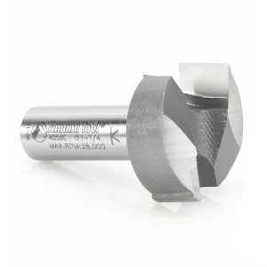 Amana 45580 Carbide Tipped Mortising 1-1/4 Dia x 1/2 x 1/2 Inch Shank