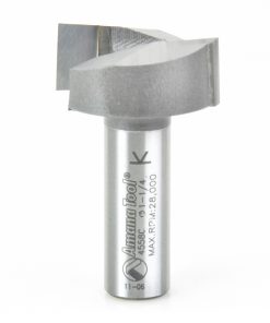 Amana 45580 Carbide Tipped Mortising 1-1/4 Dia x 1/2 x 1/2 Inch Shank