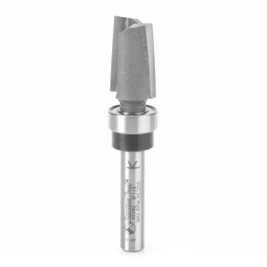 Amana 45582 Carbide Tipped Mortising 1/2 Dia x 3/4 x 1/4 Inch Shank with Upper BB
