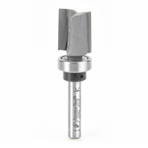 Amana 45584 Carbide Tipped Mortising 5/8 Dia x 3/4 x 1/4 Inch Shank with Upper BB