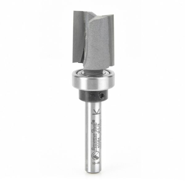 Amana 45584 Carbide Tipped Mortising 5/8 Dia x 3/4 x 1/4 Inch Shank with Upper BB