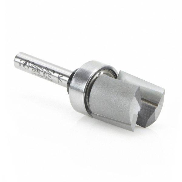 Amana 45586 Carbide Tipped Mortising 3/4 Dia x 3/4 x 1/4 Inch Shank with Upper BB