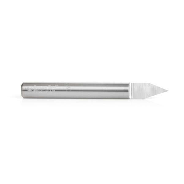Amana 45601 Solid Carbide 45 Degree Engraving 0.005 Tip Width x 1/4 Inch Shank Signmaking